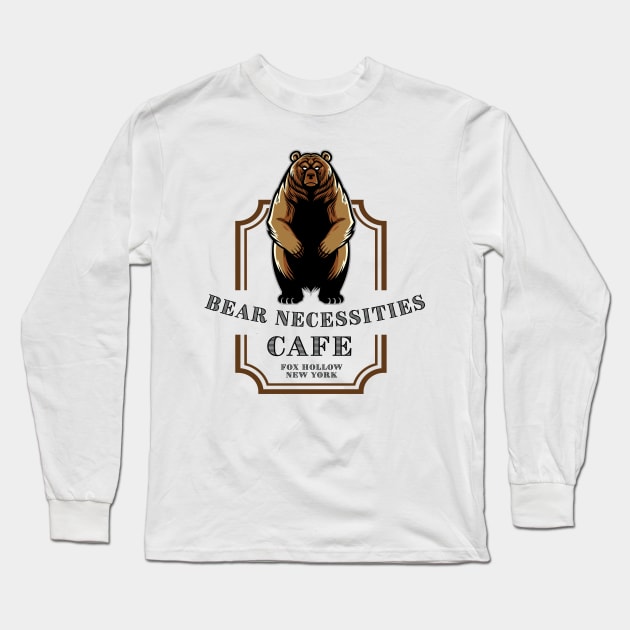 You need Bear Necessities! Long Sleeve T-Shirt by Martin & Brice